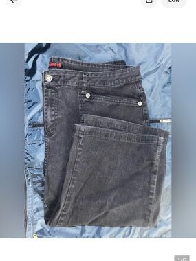 Y2k Vintage Black denim shorts